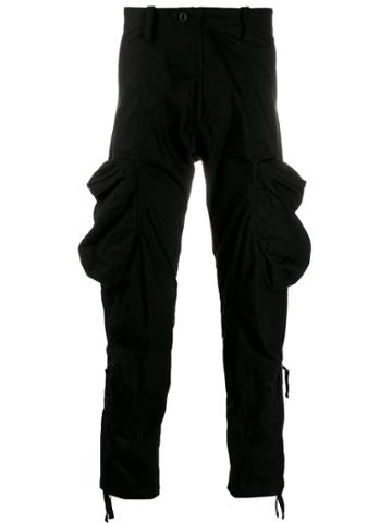 Nilmance Slim Cargo Trousers - Black