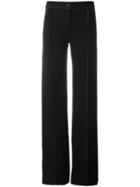 Lemaire Wide Leg Trousers, Women's, Size: 34, Black, Cupro/wool
