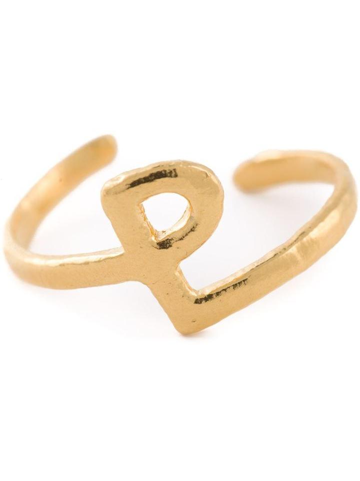 Bjorg 'p Alphabet Ring'