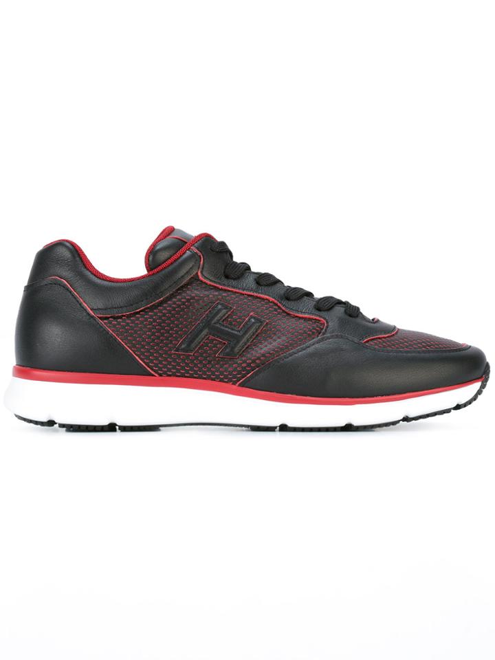 Hogan Lace Up Trainers - Black