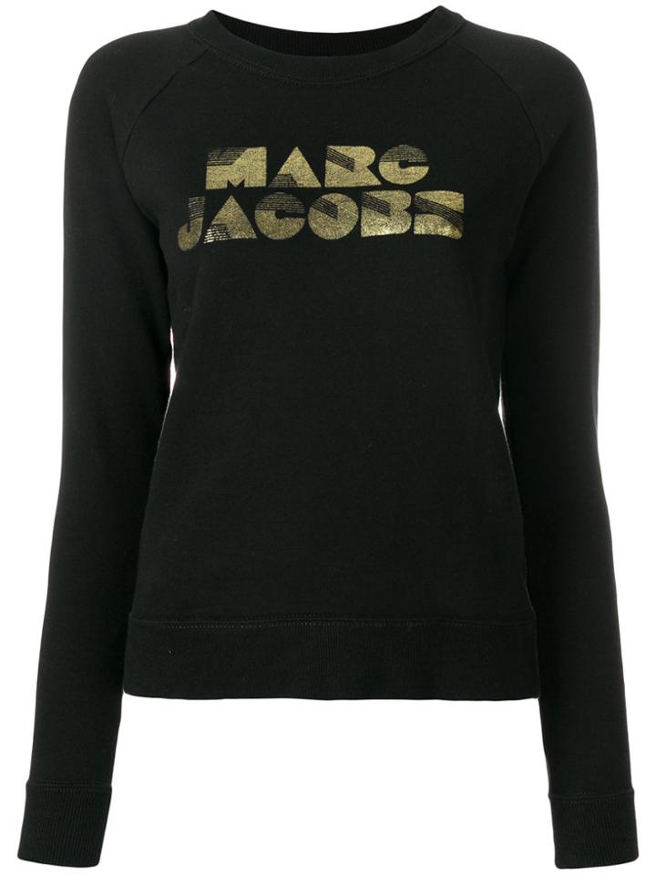 Marc Jacobs Classic Logo Sweatshirt - Black
