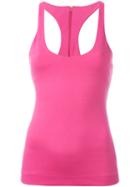 Dsquared2 Racerback Style Top, Women's, Size: Xs, Pink/purple, Cotton/spandex/elastane