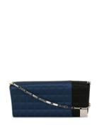 Chanel Pre-owned Choco Bar Patchwork Shoulder Bag - Black