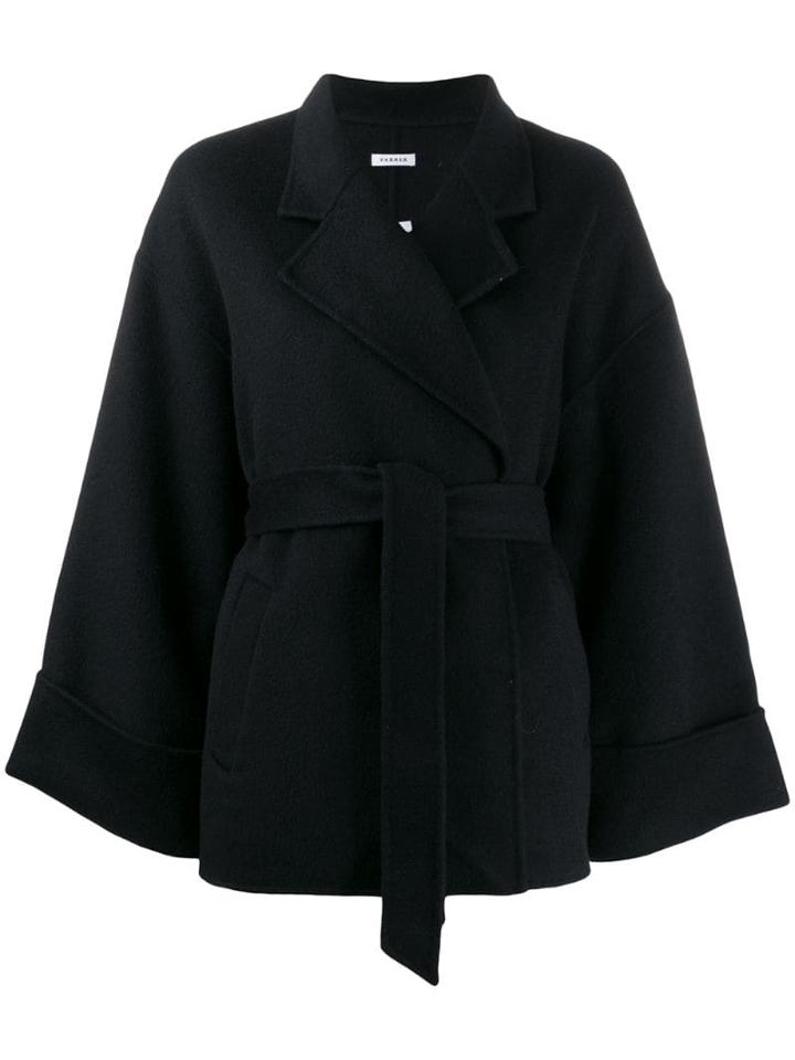 P.a.r.o.s.h. Tie-waist Jacket - Black