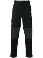 Mcq Alexander Mcqueen - Tonal Stripe Trousers - Men - Cotton/polyamide - 46, Black, Cotton/polyamide