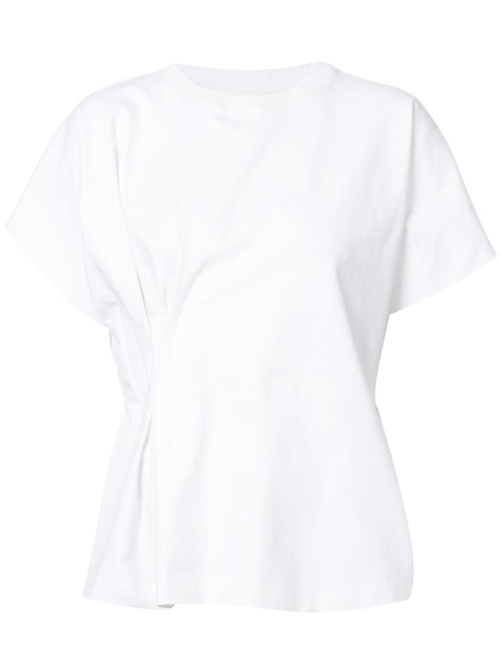Maison Margiela Ruched T-shirt - White