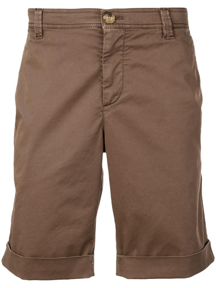 Brunello Cucinelli Classic Chino Shorts - Brown
