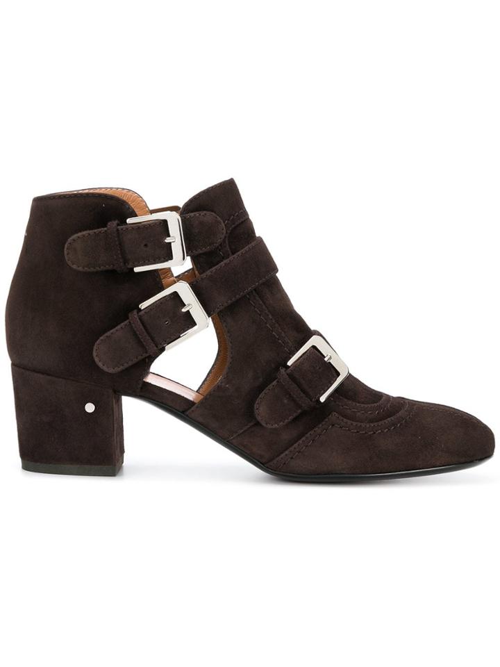 Laurence Dacade Sindy Buckled Ankle Boots - Brown