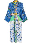 Rianna + Nina Mixed Print Kimono - Multicolour