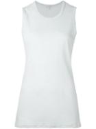 James Perse Classic Vest, Women's, Size: 2, Blue, Linen/flax/cotton