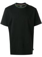 Ps Paul Smith Mock Neck Knitted T-shirt - Black