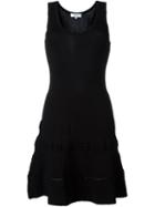 Carven Round Neck Flared Dress