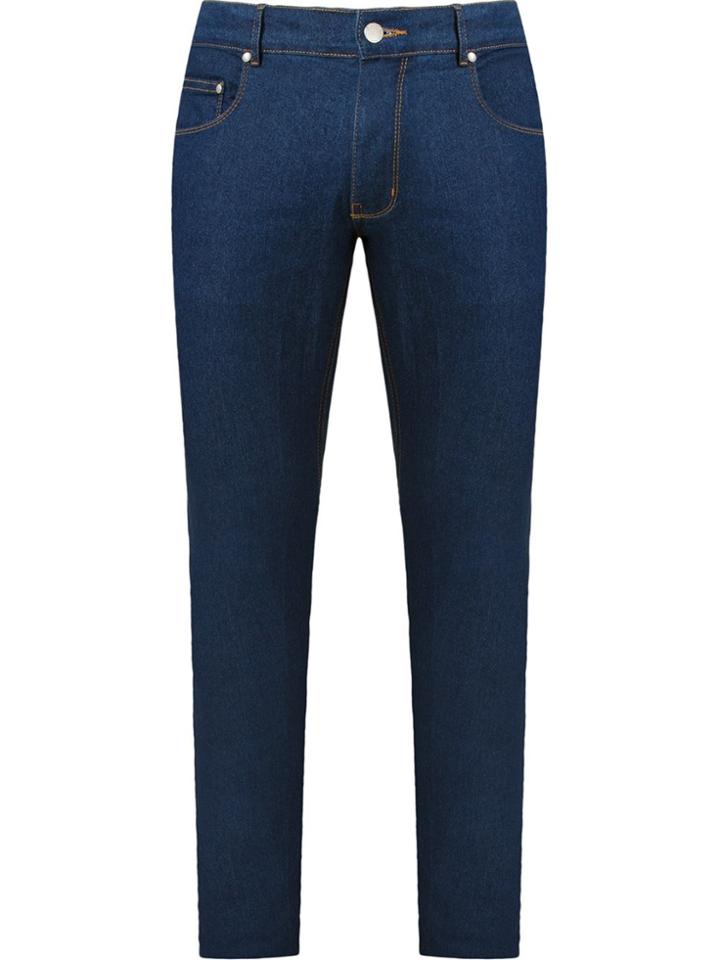 Amapô Straight Denim Trousers - Blue