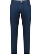 Amapô Straight Denim Trousers - Blue