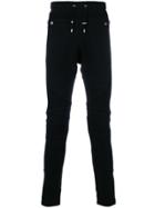 Balmain Mesh-panelled Sweatpants - Black