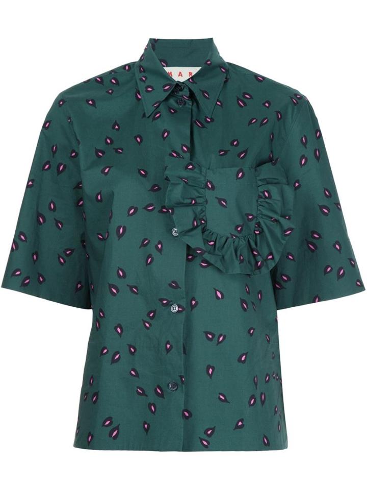 Marni Teardrop Short Sleeved Shirt