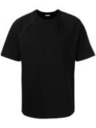 Moncler X Off-white Logo Print T-shirt, Men's, Size: Xl, Black, Cotton