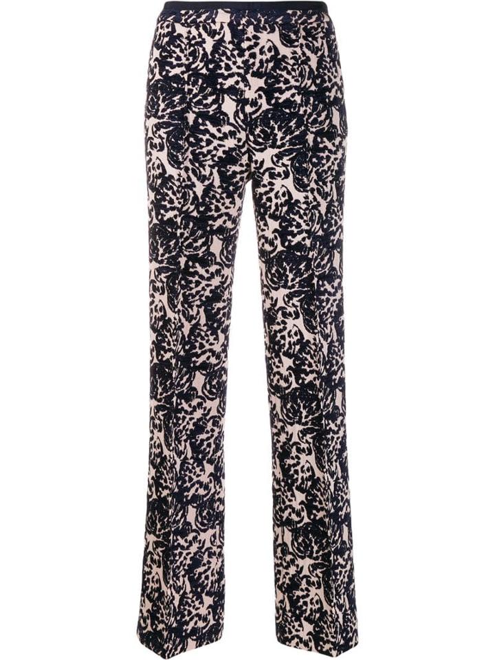 Victoria Victoria Beckham Jacquard Trousers - Pink