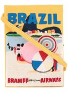 Olympia Le-tan Brazil Book Clutch - Yellow