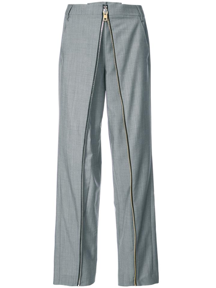 Alexander Wang Deconstructed Palazzo Pants - Grey