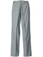 Alexander Wang Deconstructed Palazzo Pants - Grey