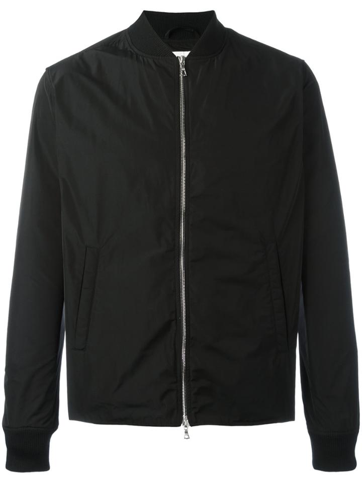Officine Generale Classic Bomber Jacket - Black