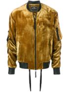 Unconditional Velvet Bondage Bomber Jacket - Brown