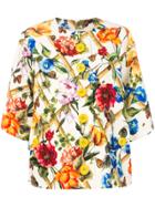 Dolce & Gabbana Floral Print Buttoned Top - Multicolour