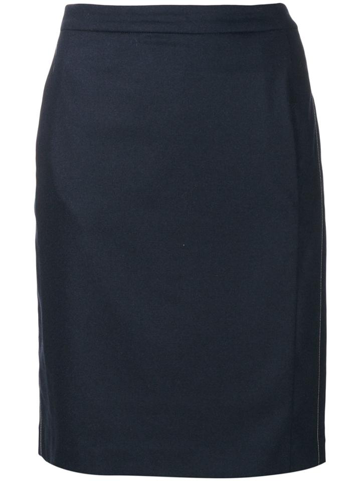 Fabiana Filippi Short Pencil Skirt - Blue