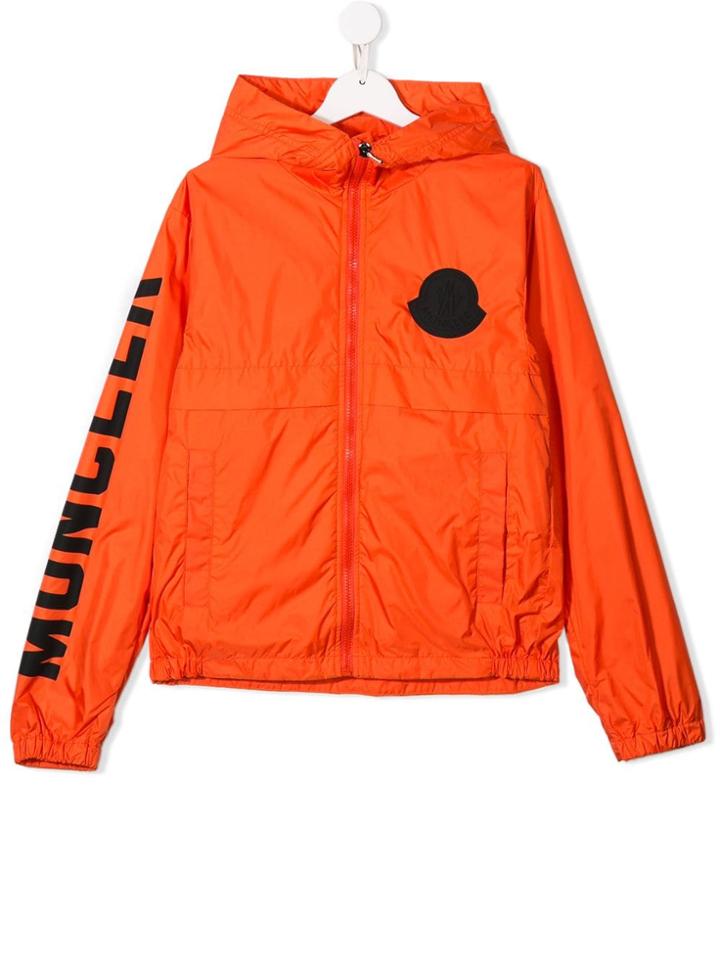 Moncler Kids Saxophone Jacket - Orange