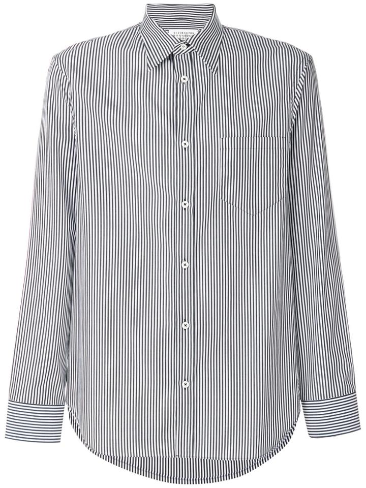 Maison Margiela Striped Shirt - Black