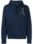 Polo Ralph Lauren Polo Bear Embroidered Hoodie - Blue