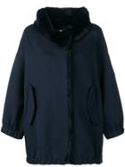 Ava Adore Fur-lined Parka - Blue