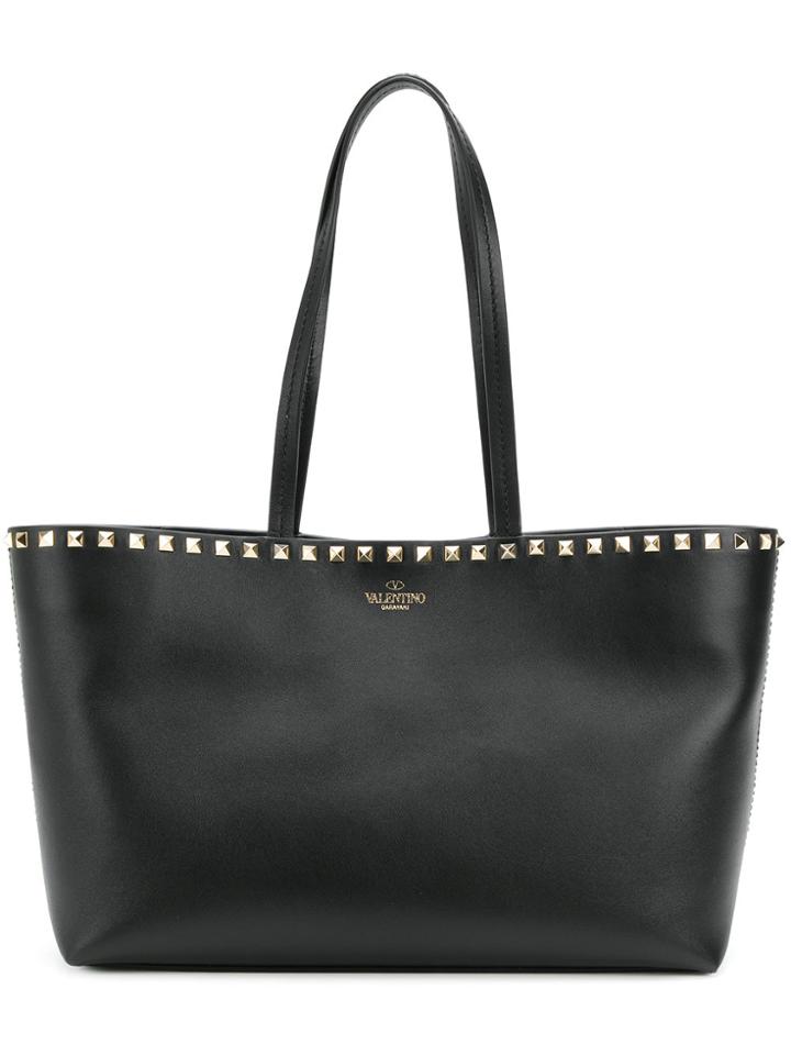 Valentino Rockstud Tote - Black