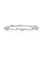 De Beers 18kt White Gold Adonis Rose Diamond Bracelet - Metallic