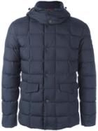 Fay Zip Up Padded Jacket - Blue