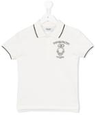 Moschino Kids Classic Polo Shirt, Boy's, Size: 8 Yrs, White