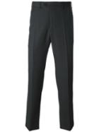 Giorgio Armani Tailored Trousers, Men's, Size: 48, Black, Viscose/virgin Wool