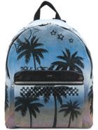 Amiri Palm Tree Backpack - Blue