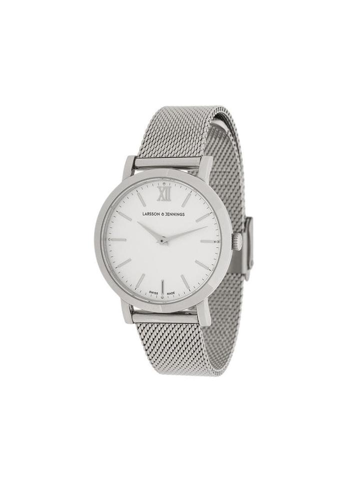 Larsson & Jennings Ljxii Lugano Milanese 33mm Watch - Silver