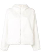 P.a.r.o.s.h. Faux Fur Reversible Jacket - White