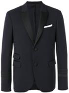 Neil Barrett - Single-breasted Jacket - Men - Polyester/spandex/elastane/viscose/wool - 52, Blue, Polyester/spandex/elastane/viscose/wool
