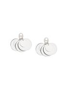 Paco Rabanne Paillette Earrings - Silver