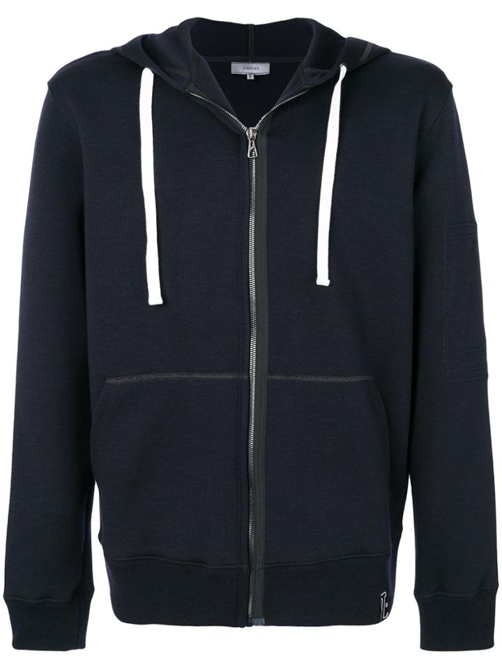 Lanvin Hooded Sweatshirt - Blue