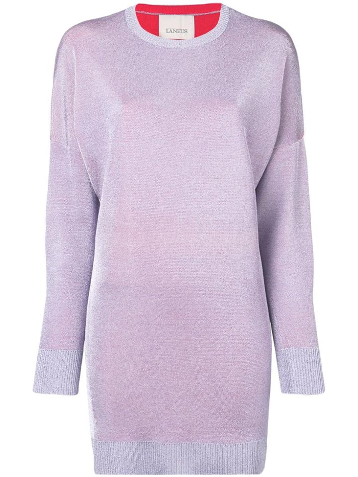 Laneus Laneus Abd1222 Lilla Wool Or Fine Animal Hair->wool - Purple