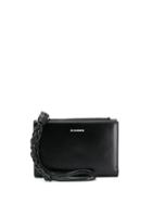 Jil Sander Braided Strap Wallet - Black