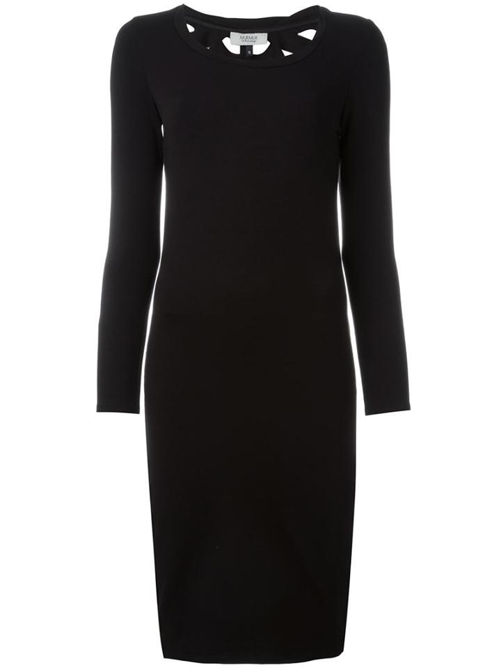 Murmur Cut-out Detail Dress, Women's, Size: M, Black, Cotton/spandex/elastane
