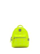 Mcm Mini Stark Backpack - Yellow
