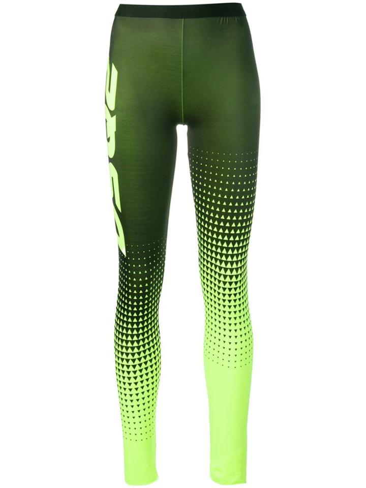 Dsquared2 Logo Performance Leggings - Green