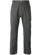 Pence - Efrem Cropped Trousers - Men - Cotton/spandex/elastane - 48, Green, Cotton/spandex/elastane